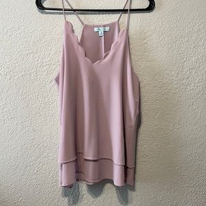 Light purple She+Sky tank top size small